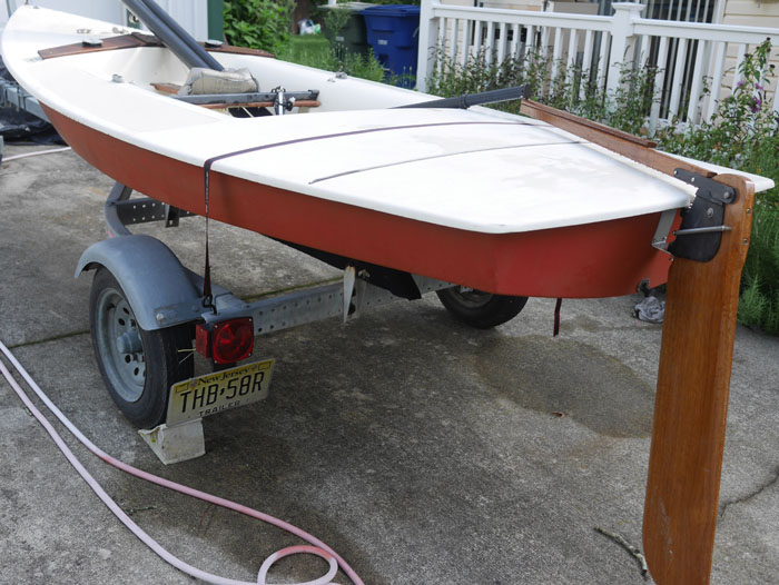 force 5 sailboat trailer