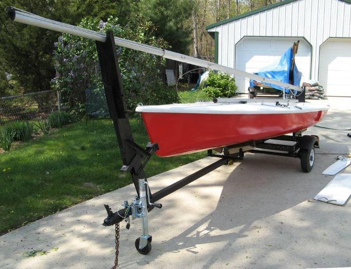 laser sailboat trailer